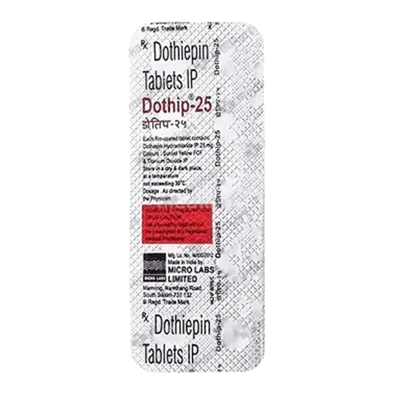 dothip 25mg tablet 10's